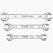 Allen 29202 Flare Nut Wrench Set, 3-Piece
