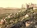 Vintage Travel Poster - The castle Harlech Castle Wales 24 X 18.5
