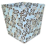 Trend Lab Willow Medium Fabric Storage Bin, Teal