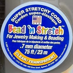Black .7mm Bead N' Stretch
