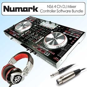 Numark NS6 4 Channel Digital DJ Mixer Controller Software Bundle: Musical Instruments