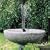 Solar powered fountain for small water features
