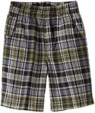 Wes and Willy Boys 8-20 Elastic Waist Large Plaid Short