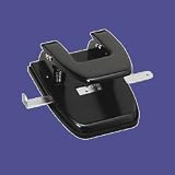 Office Products : UNV74222 - 25-Sheet Capacity Two-Hole Punch