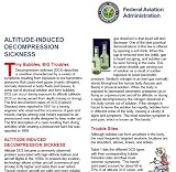 ALTITUDE-INDUCED DECOMPRESSION SICKNESS ON KINDLE Federal Aviation Administration (FAA)