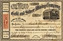 Art Poster, Gold and Silver Mining Company - 27.5 x 18.75
