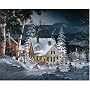 Friends in Winter 1000 Piece Jigsaw Puzzle White Mountain