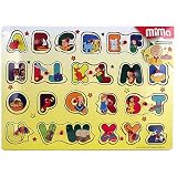 Caillou Wood Peg Puzzle [Alphabet]