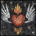 Christensen 8 Rock N Roll Canvas Giclee - 16x16"