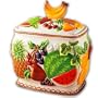MIXED FRUIT Large 3-D Cookie Jar *NEW*