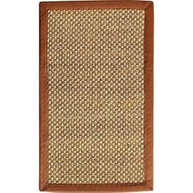 Adirondack Sisal Area Rug, 4' OCTAGON, RUST by Home Decorators Collection