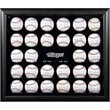 Mounted Memories Toronto Blue Jays 30 Ball Black Baseball Display Case