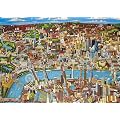 Gibsons - London - Looking North 1000 Piece Jigsaw Puzzles