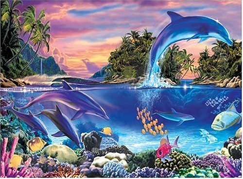 See Dolphin Paradise - 1000 Pc. Glow Puzzle