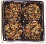Scott's Cakes Pecan Dark Chocolate Truffles 4 Pack Box