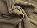 Sherpa Knit Fleece Minky Feels Like Lamb Wool Fabric By Yard - Camel 61