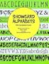 Showcard Alphabets: 100 Complete Fonts (Dover Pictorial Archives)