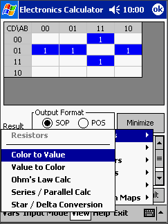 Electronics Calculator