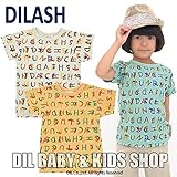 (ディラッシュ) DILASH ms4 ダックスアルファベット半袖Tシャツ 100 サックス
