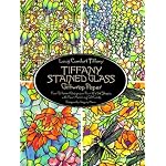 Tiffany Stained Glass Giftwrap Paper (Giftwrap--4 Sheets, 4 Designs) book cover