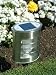 2 PK STAINLESS STEEL OVAL SOLAR LIGHTS