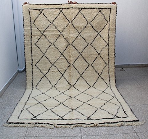 Beni Ourain Rug - large ivory