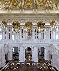 Library of Congress Jefferson Building Great Hall Photograph - Beautiful 16x20-inch Photographic Print by Carol M. Highsmith