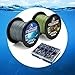 Neverbreak More Fish Maximum Power Braided Fishing Line Set. 500M (550 Yards) and 300M (328 Yards), Braided Fishing Two Spool Super Pack. Very Resistant and Sturdy. 70 Free Fishing Hooks.