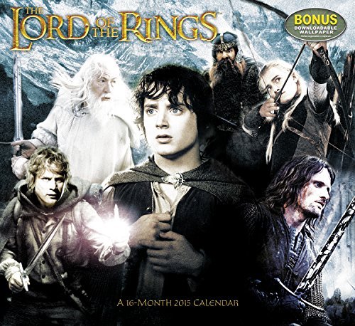 By Day Dream The Lord of the Rings Trilogy Wall Calendar (2015) (16m Wal) [Calendar]
