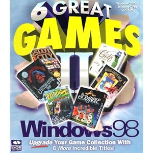 6 Great Games for Windows 98 2 by Encore