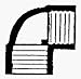 1SCH80 90DEG TxT Elbow