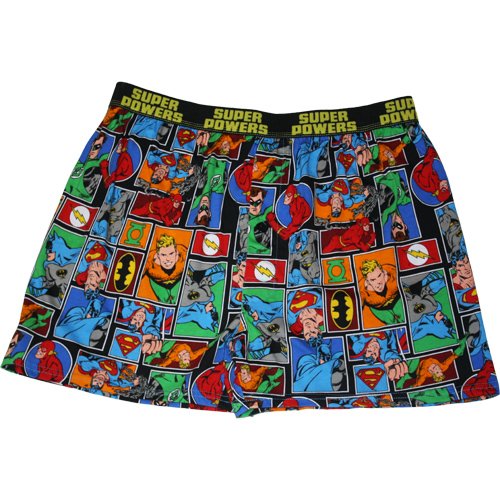  DC Comics Super Powers Boxer Shorts