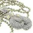 boxing glove necklace