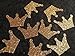 100 Gold Glitter Crown Confetti Table Decor
