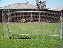 12x6 Soccer Goal, 32mm Steel Tubes, Goals, Huge, Brand New w/ Velcro Straps