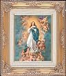Immaculate Conception by Simeone Framed Art, 13.5" x 15.5" - MADE IN ITALY