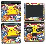 Pokemon Pikachu Friends game SKIN 12 Nintendo GBA SP