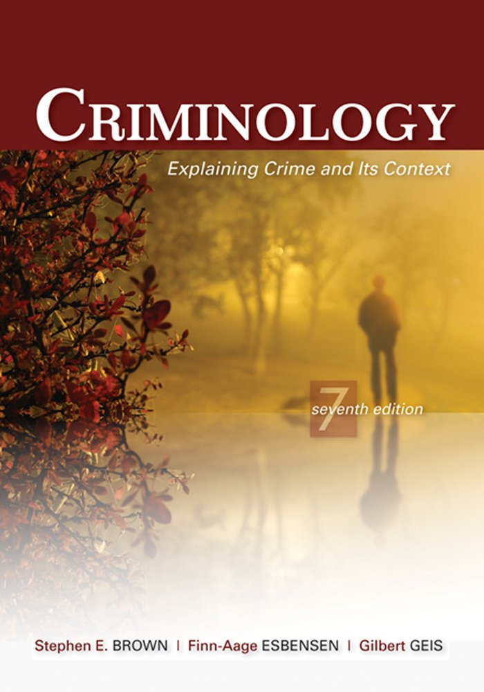 Criminology: Explaining Crime and Its Context - Kindle edition by ...