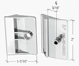 CRL Plated Chrome Plastic Shower Door Pull Handle - Package