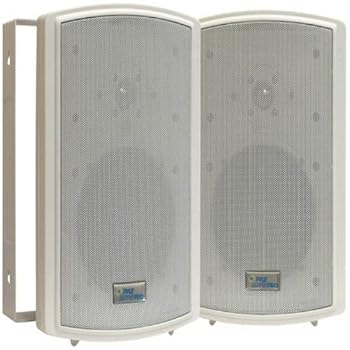 Pyle Home PDWR6T 6.5-Inch Indoor/Outdoor Waterproof Speakers with 50-Watt 70V Transformer (Pair) Pyle Home PDWR6T 6.5-Inch Indoor/Outdoor Waterproof Speakers with 50-Watt 70V Transformer (Pair)