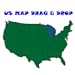 US Map for Kids (Drag and Drop)