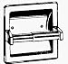 Franklin Brass D2497PC Futura Recessed Toilet Paper Holder, Polished Chrome