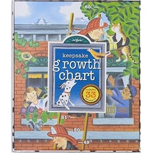 Fireman Growth Chart by eeBoo