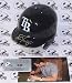 Evan Longoria Hand Signed Tampa Bay Rays Mini Helmet