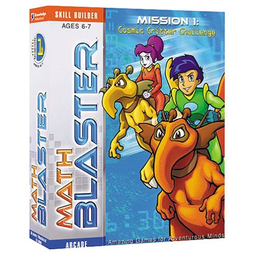 KNOWLEDGE ADVENTURE Math Blaster Ages 6-7 (Windows/Macintosh)