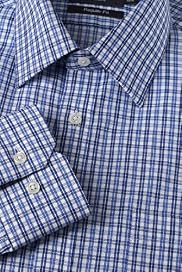 Sartorial Dri-Guard™ Pure Cotton Double Checked Shirt