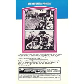 En Defensa Propia [VHS]