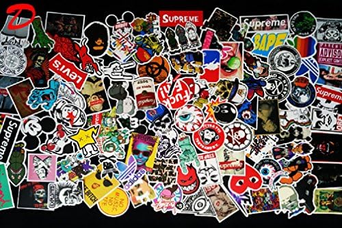 ABTion Car Stickers Decals Pack 100 Pieces Different Bumper Stickers increase 1 blood-Sticker