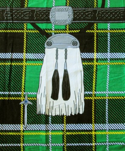 Green Insta Kilt Towel