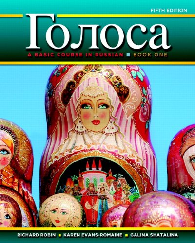 golosa a basic course in russian book one 5th edition